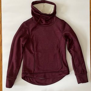 The North Face Maroon Sweatshirt